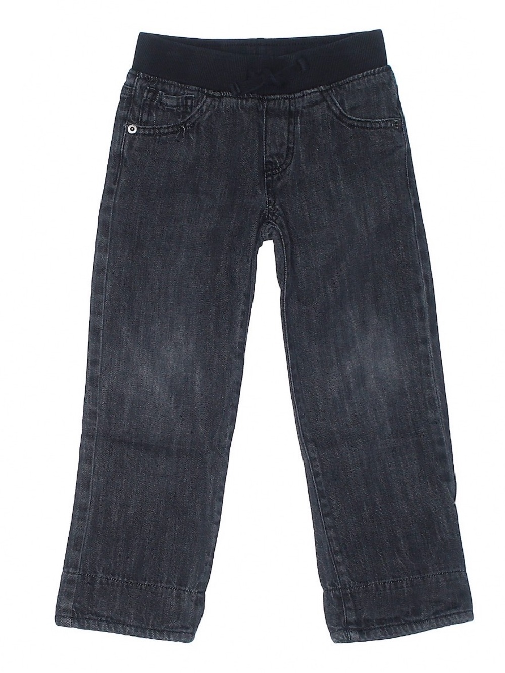 GYMBOREE Black and Gray Pull-On Jeans